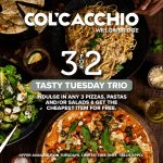 Col'Cacchio Offer - Tasty Tuesday Trio